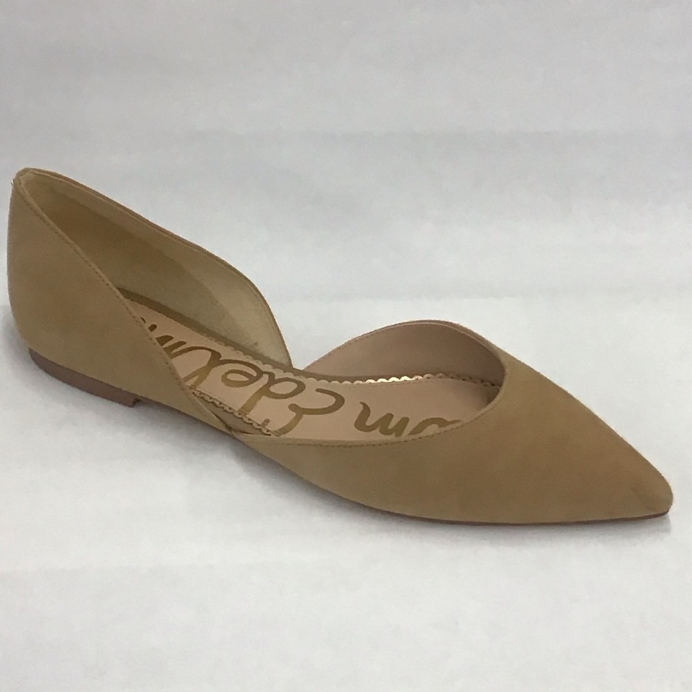 Sam Edelman Rodney D’Orsay Flat Oatmeal Suede Sizes: 10,10.5 M F2385L1250